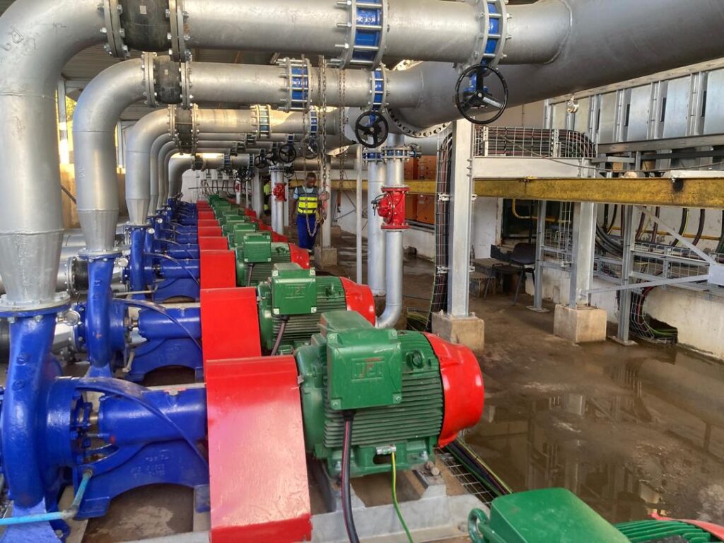 pumphouse installation with abb vsds